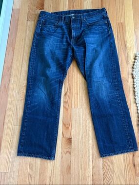 J. Crew Men's Indigo Straight Leg Jeans